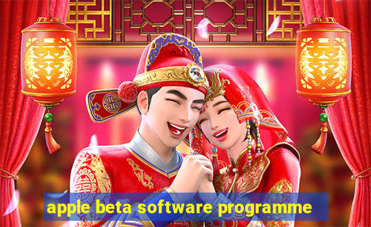 apple beta software programme